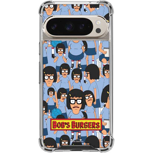 Bobs Burgers Tina Belcher Google Pixel 9/9 Pro Clear Case
